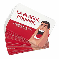 Paris Prix Jeu des Blagues Pourries 50 Cartes 9cm Rouge