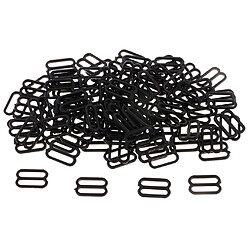 100pc nylon soutien-gorge sangle boucles sliders crochets 8 lingerie attaches à coudre 12mm