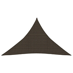 ComfortXL Voile D'ombrage 160 G/m² Marron 4x4x5,8 M Pehd