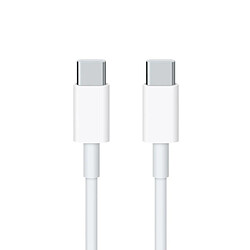 Avis Apple Câble de Charge Rapide et Synchronisation USB-C vers USB-C 3A 1M d'Origine Apple Blanc