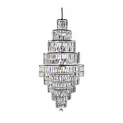 Searchlight Grand Chandelier Empire Chrome 13 ampoules 179cm