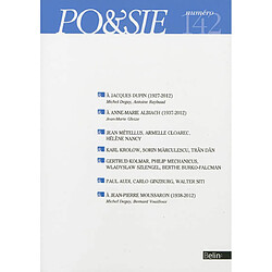 Poésie, n° 142