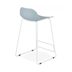 Acheter Kokoon Design Tabouret de bar design SLADE MINI BLUE 49x53x85 cm