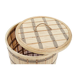 Avis Set de basket DKD Home Decor 40 x 40 x 63 cm Bambou