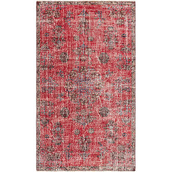 Vidal Tapis de laine 259x147 rouge Ultra Vintage