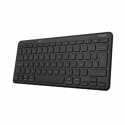 Clavier sans fil Trust 25059 Espagnol Qwerty Noir