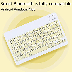 Acheter General Clavier Bluetooth, mini clavier sans fil portable ultra fin rechargeable pour Apple iPad iPhone Samsung tablette téléphone Smartphone iOS Android Windows(11,8 pouces noir)