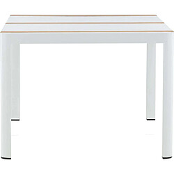 Acheter Venture Home Table de repas extérieure 4 places Togo blanc.