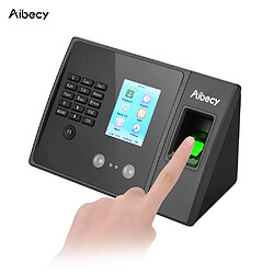 Aibecy Intelligent Fonction biométrique d'empreinte digitale d'empreintes digitales Machine avec écran HD Écran Horloge Prise en c