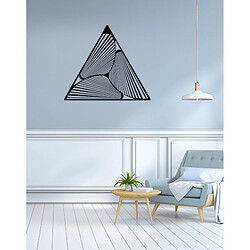 EPIKASA Décoration Murale en Métal Triangles 11 pas cher