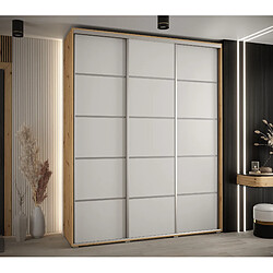 Abiks Meble Armoire DAVOS 4 À Portes Coulissantes 235,2/190/45 3 Portes