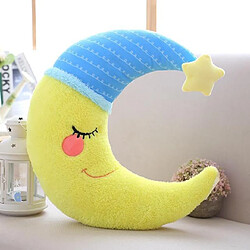 Universal Série Sky Peluche Peluche Cartoon Moon Peluche Coussin Mignon Coussin de canapé Cadeau d'anniversaire pour les enfants | Oreiller en peluche (15 * 40cm)