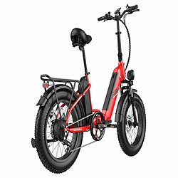 FAFREES FF20 Polar Vélo Électrique - 500W Autonomie 110KM Freins à Disque - Rouge pas cher