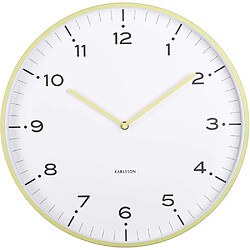 Avis Karlsson Horloge murale 40 cm Circus Rings vert.