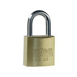 Cadenas ABUS FRANCE - Citadel CB60 laiton en 60 mm - 23842