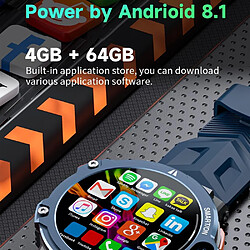 Acheter Yonis Montre Connectée 4G Android Double Caméra