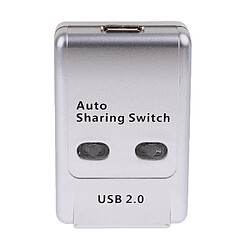 Commutateur De Sélecteur De Hub De Commutateur De Partage Automatique De 2ports Usb 2.0 Pour Imprimante