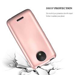 Avis Cadorabo Coque Motorola MOTO C PLUS Etui en Rose