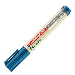 Marqueurs effaçables rechargeables Ecoline Edding E28 - Bleu