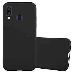 Cadorabo Coque Samsung Galaxy A40 Etui en Noir