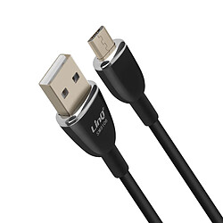 LinQ Câble USB vers Micro-USB Fast Charge 3A Synchronisation Longueur 1.2m Noir