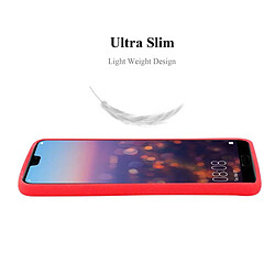 Acheter Cadorabo Coque Huawei P20 Etui en Rouge