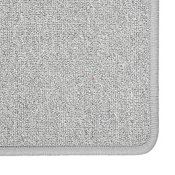 Acheter vidaXL Tapis de couloir Gris clair 80x300 cm