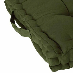 Avis Coussin de Sol Dorian 40x40cm Vert Kaki