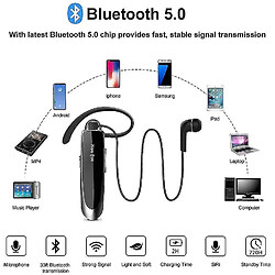 Acheter Universal Nouveau casque bluetooth abeille v5.0 casque bluetooth gratuit avec 24h, plus 60 jours