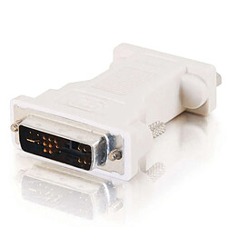 Adaptateur VGA Femelle DB-15 vers DVI-A Mâle Ecran PC MAC Beige - Occasion