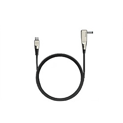 Universal Cordon d &'alimentation USB C à CC noir 100W Câble de chargeur rapide USB C à C rond pour PC portable ou tablette Câble de données Hub | Câbles et connecteurs d &'ordinateur