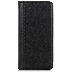 Etui en PU texture litchi, auto-absorbée avec support noir pour votre Nokia XR20