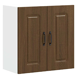 vidaXL Armoire murale de cuisine Kalmar chêne marron bois d'ingénierie