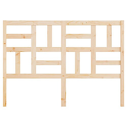 Avis Maison Chic Tête de lit moderne pour chambre - Décoration de lit 146x4x104 cm Bois massif de pin -MN94159