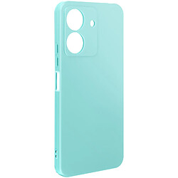 Avizar Coque pour Xiaomi Redmi 13C Semi-rigide Soft-touch Mat Turquoise