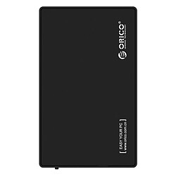 Wewoo Boîtier disque dur noir pour ordinateur portable PC de bureau 3588US3 USB 3.0 Type-B 2.5 / 3.5 pouces SSD / SATA HDD de stockage boîte