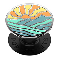 Popsockets PopGrip Enamel Mountain Rays Poignée Maintien et Support Multicolore