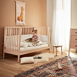 Leander Lit bébé Linea sans matelas Hêtre pas cher