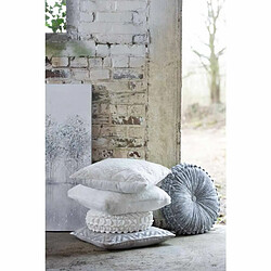 Avis Paris Prix Coussin Carré Design Vende 45x45cm Argent