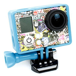 Avis Wewoo Cadre de protection bleu foncé pour GoPro HERO4 / 3 + / 3, HR191 trépied de haute qualité Boîtier de montage sur