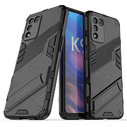 Coque en TPU anti-griffes avec béquille, noir pour votre Oppo K9s 5G