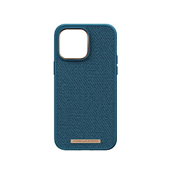 NJORD Coque pour iPhone 14 Pro Max TONAL DEEP SEA Bleu