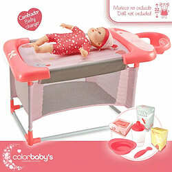 Color Baby Table à langer pour poupées Colorbaby 3-en-1 68 x 32,5 x 34 cm 2 Unités