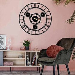 DEKORY Mécanisme Horloge Murale en Métal 50cm