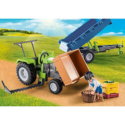 Acheter Playmobil® 71249 La Ferme Tracteur avec remorque