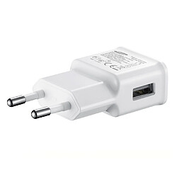 Avis Chargeur Secteur Samsung ETA-U90EWE USB 2.0 - 5V 2A - Blanc