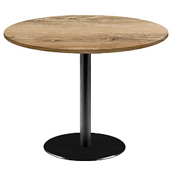 Restootab Table Ø120cm - modèle Rome chêne slovène 