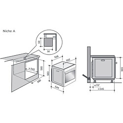 Avis Four intégrable multifonction 73l 60cm a+ pyrolyse blanc - dop8360w - DE DIETRICH