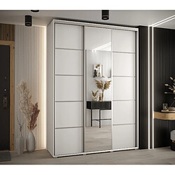 Abiks Meble Armoire DAVOS 5 À Portes Coulissantes 235,2/180/45 3 Portes