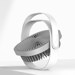 Ventilateur Ultra Silencieux Ventilateur De Bureau Bureau Rechargeable Ventilateur Portable Blanc pas cher